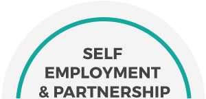 self-employed and partnership